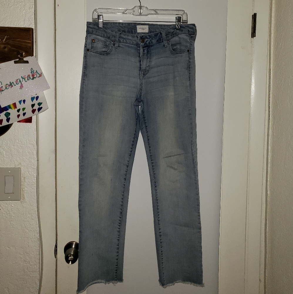 Straight jeans